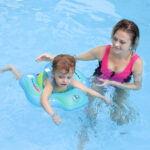 Mokomasis plaukimo ratas Swimbobo su stogeliu – Bild 8