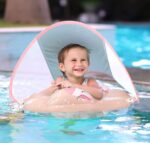 Mokomasis plaukimo ratas Swimbobo su stogeliu – Bild 17