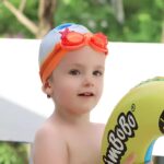 Schwimmkappen- und Schwimmbrillen-Set für Kinder – Bild 2